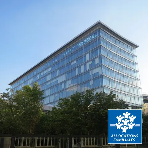 CNAF - Caisse d'Allocations Familiales de Paris — Photo : Wikimedia Commons