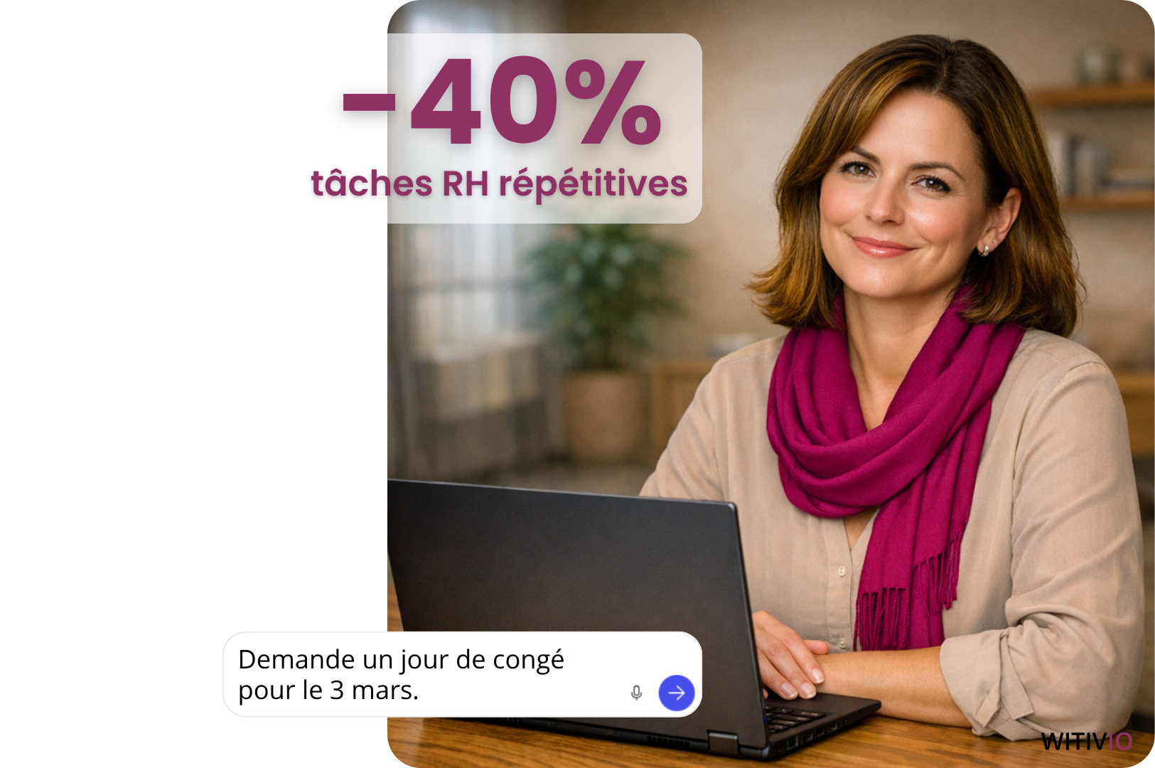 Agent IA RH dans Microsoft 365 — moins 40% de tâches RH répétitives